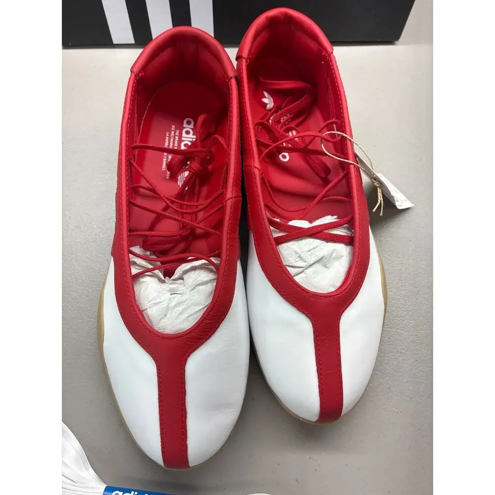 adidas Women’s Taekwondo Mei Ballet White Better Scarlett Gum New in box Size 9